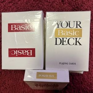 You are basic deck of cars vintage, brand-new, sealed